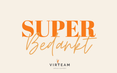 Superbedankt!