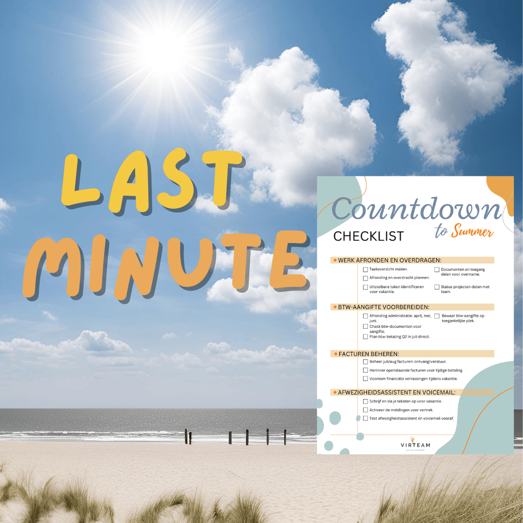 Last minute countdown to summer